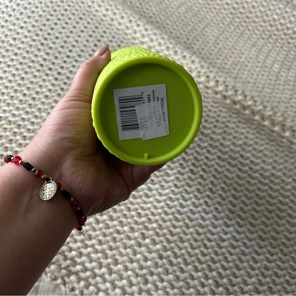 Starbucks 2023 LATAM Mexico Neon Green Venti Tumbler Cup - Picture 7 of 8